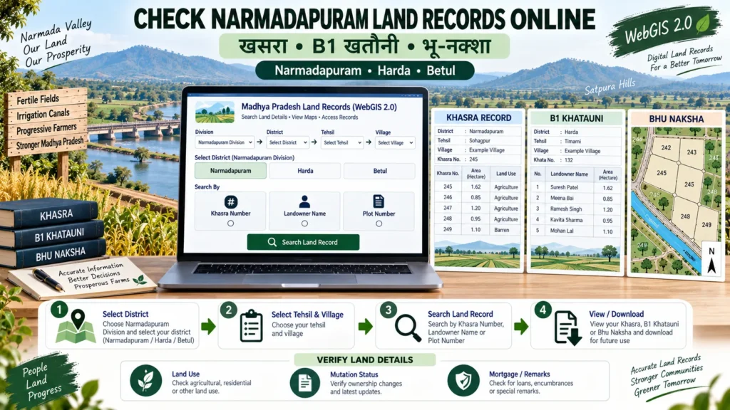 Narmadapuram Land Records Guide